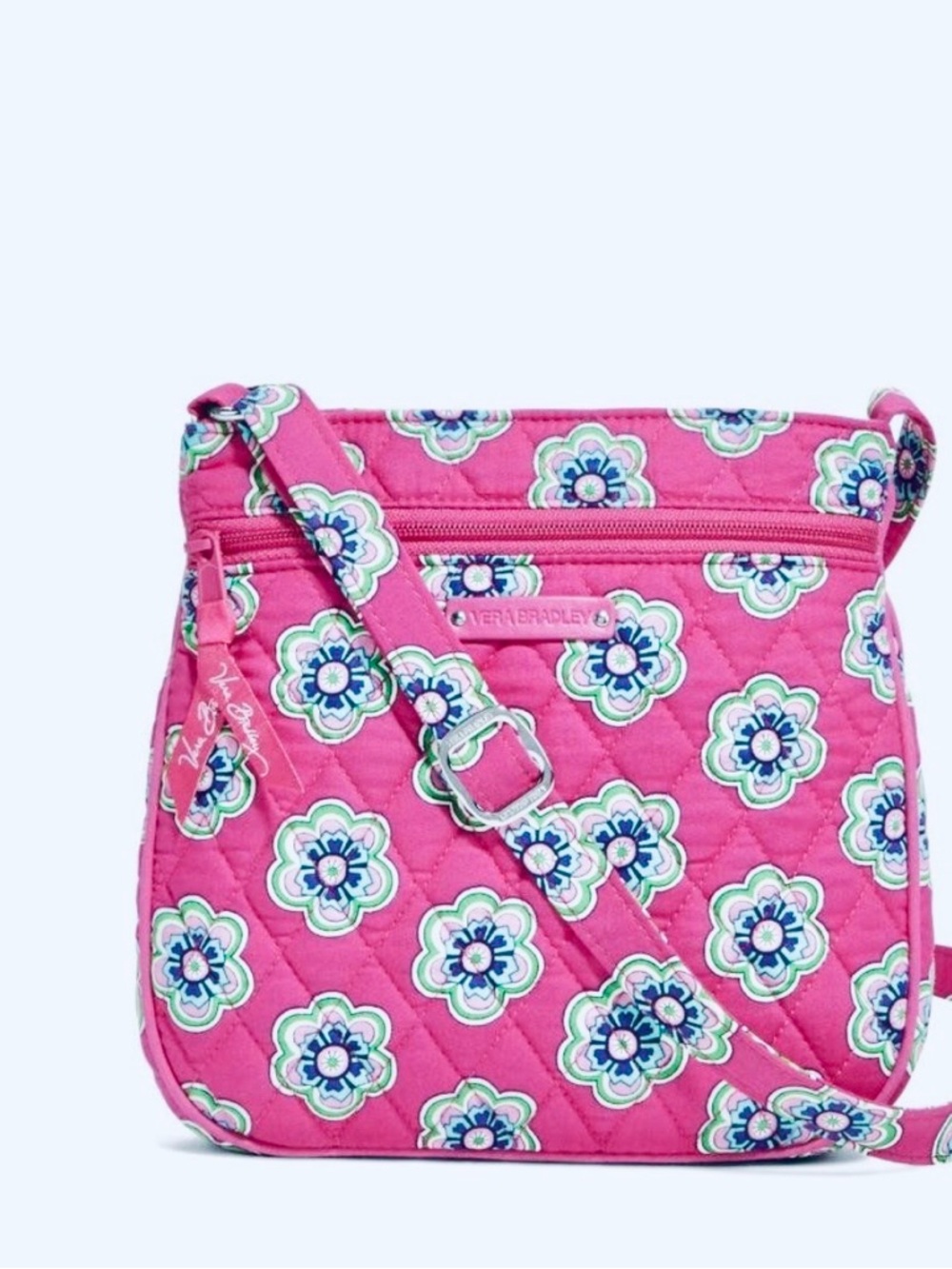 Vera Bradley Pink Floral Crossbody Bag